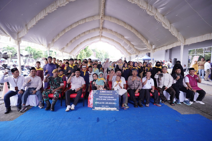 PAMA Indo Berbagi Berkah Ramadhan, Belanja Bareng 210 Anak Yatim