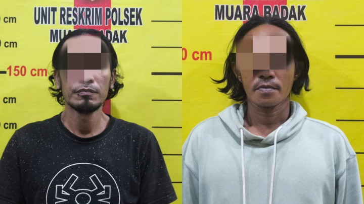 Duo Gondrong Gondol Besi Pembangunan Sekolah, Ketahuan karena Jejak Kaki