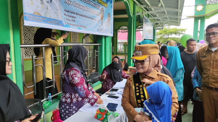 Ancaman Potong Tunjangan Ampuh; Hanya 3 Hari Operasi Timbang Balita di Bontang Sudah Tembus 84 Persen
