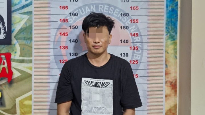 Pengedar Sabu Ditangkap di Tanjung Laut Indah: Ambil 10 Gram dari Pemasok, Sudah Laku Banyak