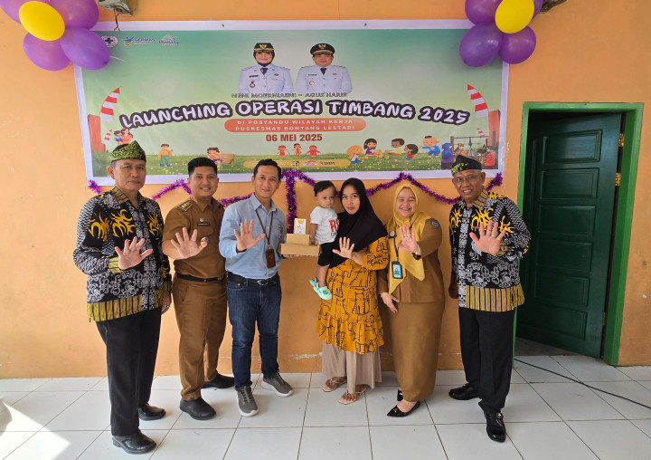 Pro Aktif Cegah Stunting; PAMA INDO Salurkan Bantuan PMT dan Vitamin di Operasi Timbang Serentak 