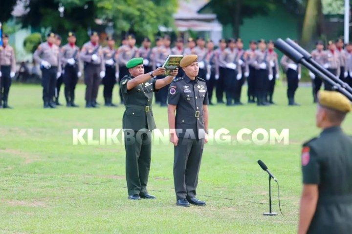 Komandan Batalyon 7/ABC Bontang Berganti; Diisi Pejabat dari Pussenarhanud; Letkol Ragil Jadi Dandim 0909