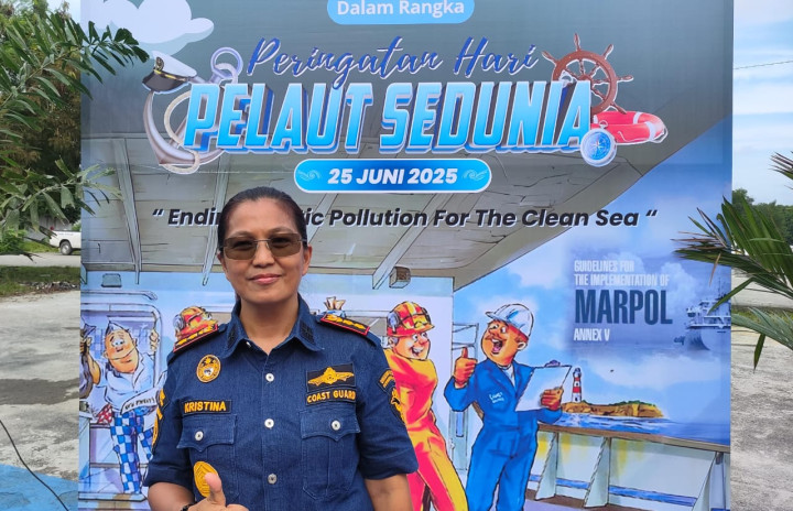 Rayakan Hari Pelaut Sedunia dan Lingkungan Hidup; KSOP Bontang Gelar Bersih-Bersih di Tanjung Laut