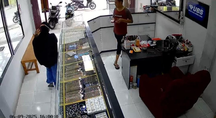 Terhimpit Ekonomi karena Suami di Penjara, Perempuan Nekat Mencuri Emas di Toko Fadilah