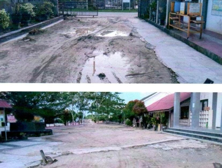 Terima Laporan Langsung Terjun Lapangan, Saeful Soroti Minimnya Prasarana SMP 9 Guntung