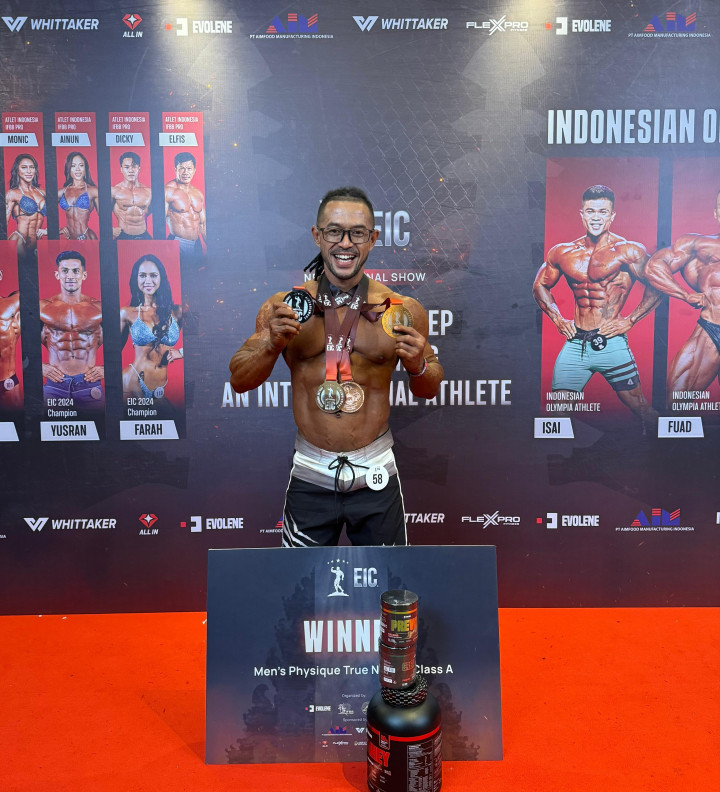 Atlet Binarga Bontang Dion Raih 4 Medali di Ajang Internasional di Bali 
