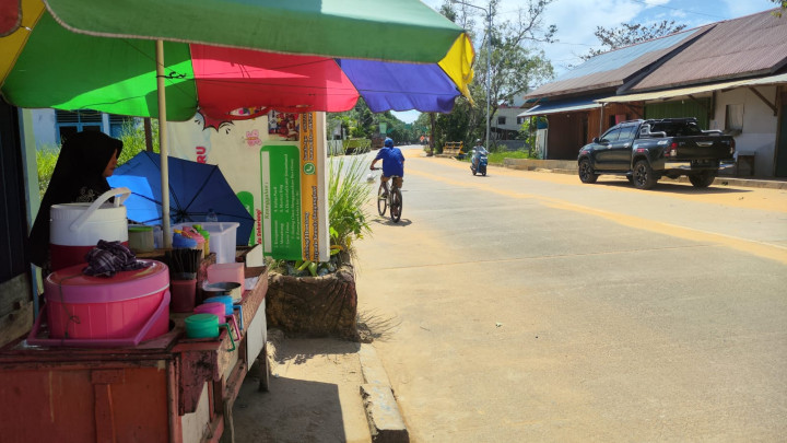 Sudah 2 Minggu; Warga Keluhkan Proyek di Jalan Bontang Kuala Sebabkan Jalanan Berdebu