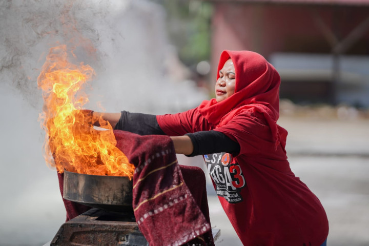 Dorong Kesiapsiagaan Bencana di Masyarakat, Pupuk Kaltim Perkuat Kolaborasi Lintas Sektor