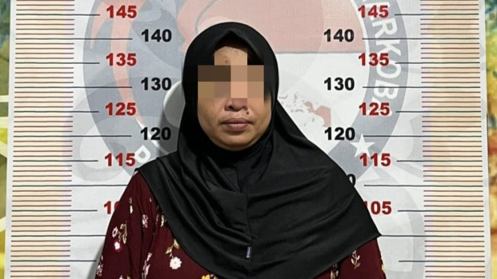 Nekat Julan Sabu di Rumahnya, Polisi Tangkap IRT di Muara Badak