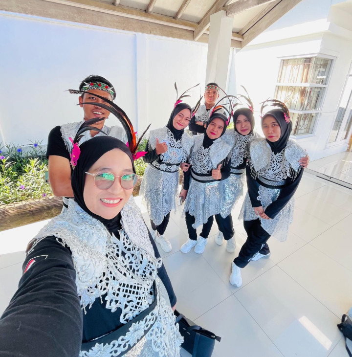 Sabet Juara Pertama di Lomba Senam PGRI; SMPN 3 Diharapkan Tularkan Semangat Kreasi ke Para Guru