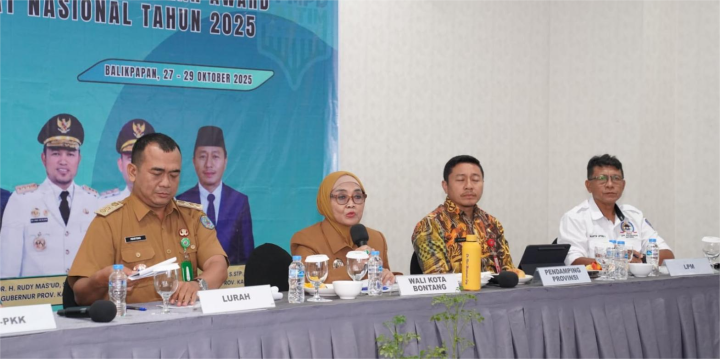 Satimpo Wakili Kaltim di Lomba Kelurahan Nasional, Wali Kota Bontang Beri Dukungan Penuh