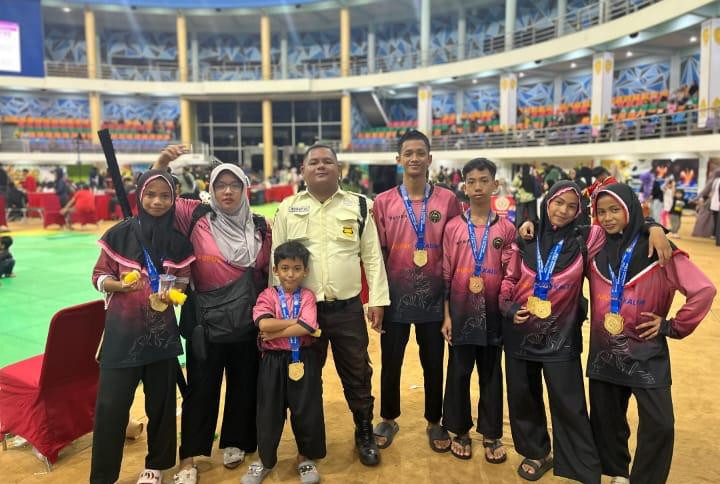 6 Pelajar Pencak Silat Bontang Raih Medali Emas di Kejurnas Ikut Lomba Pakai Dana Iuran