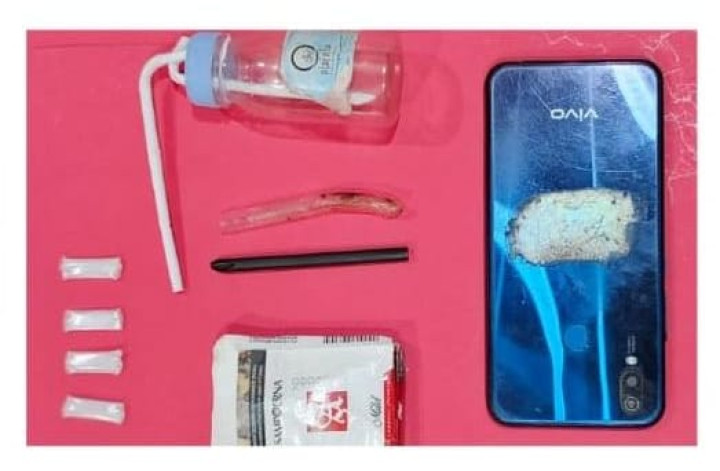 Warga Curiga Rumah Sering Didatangi Orang Tak Dikenal, Pengedar Sabu di di Berebas Tengah Berhasi Diringkus