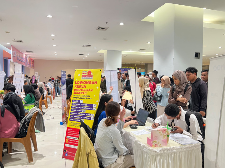 1.900 Pelamar Berebut 764 Lowongan Kerja di Job Fair Samarinda; Berikut Daftar Perusahaan yang Buka