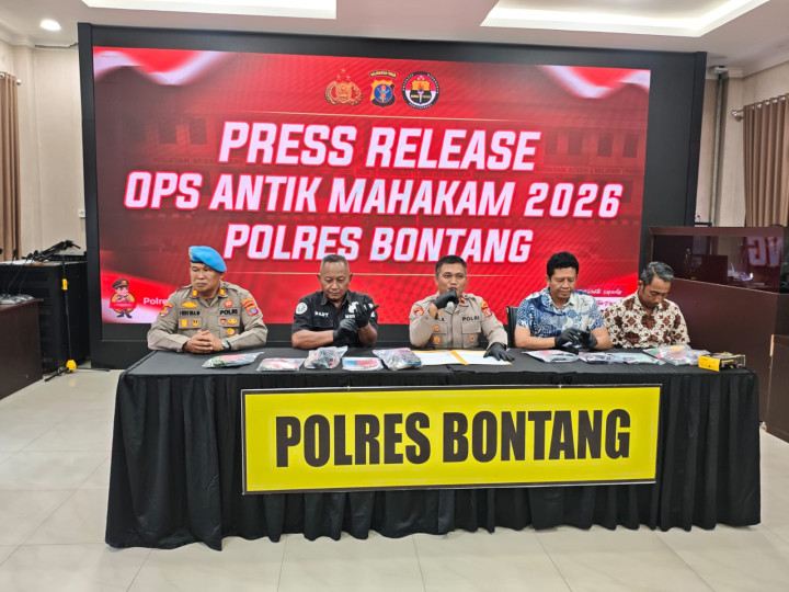 21 Hari Operasi Antik di Bontang: 18 Tersangka Terciduk, Total Barbuk Sabu 49 Gram