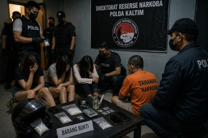 3 Wanita yang Temani Pengendar di Bontang Tak Ditahan Meski Positif Sabu, Wajib Lapor-Rehab