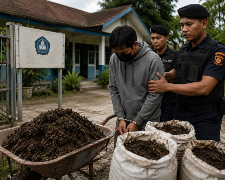 Pekerja di Muara Badak Gelapkan Uang Unit Usaha Sekolah, Pakai Modus Ini