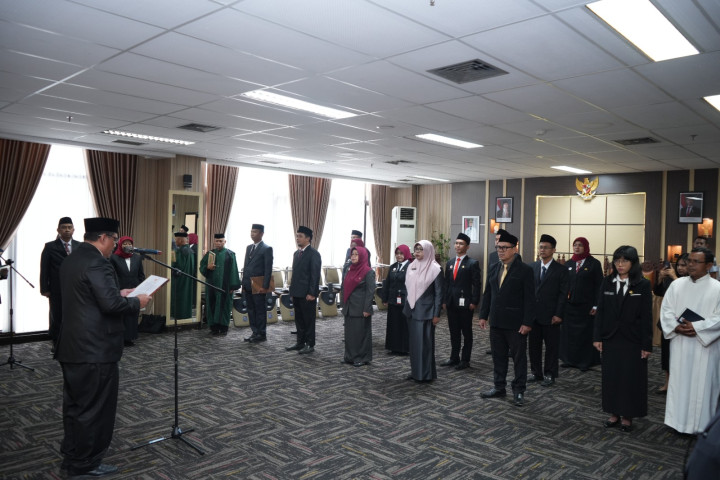 Pemkot Bontang Lantik 15 Pejabat, Berikut Daftar Nama dan Jabatan Barunya