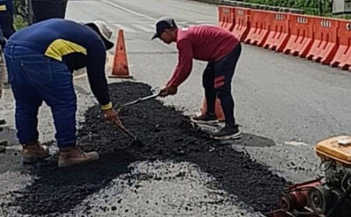 Pusat Perbaiki Jalan Rusak di Tanjakan RSUD Bontang Pekan Depan, Masih Sebatas Tambal Sulam