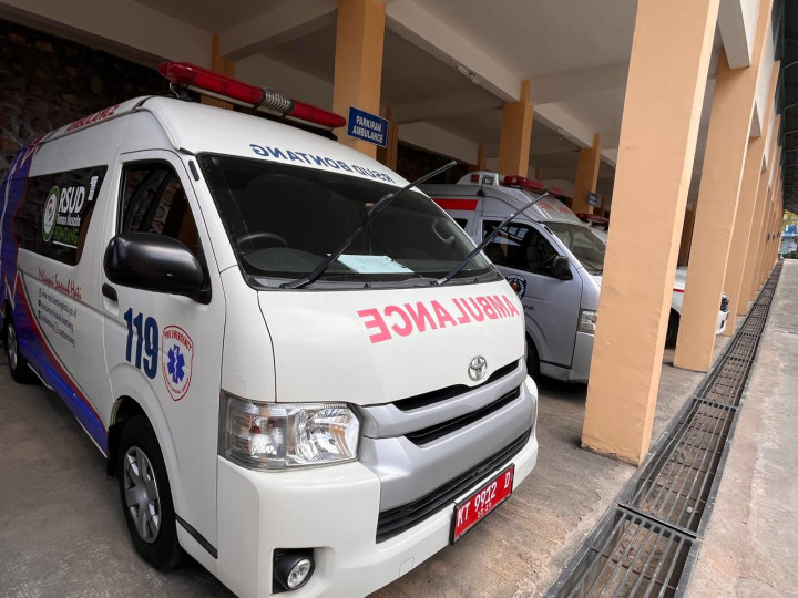 RSUD Taman Husada Bontang Siagakan 2 Ambulans UGD 24 Jam untuk Layani Rujukan Pasien dan Medikolegal