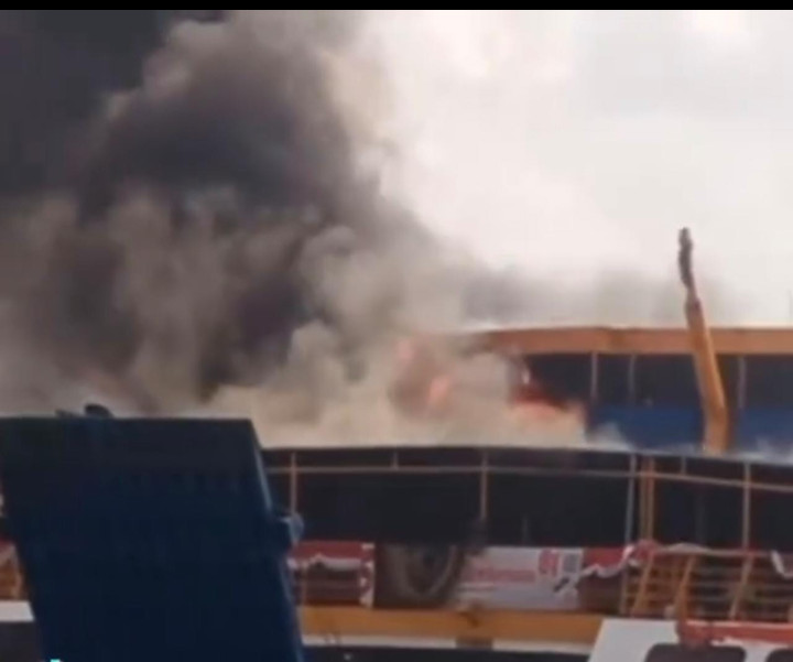 KM Bontang Express 2 Terbakar, Diduga Karena Korsleting Listrik di Ruang Menyusui dan Medis