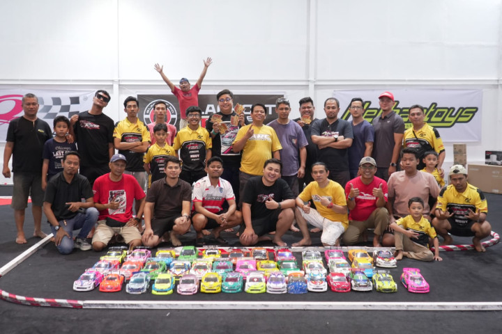 Meriahnya Ajang Asia Teknik Circuit Seri Ketiga di Bontang; Diikuti Racer RC Se-Kaltim