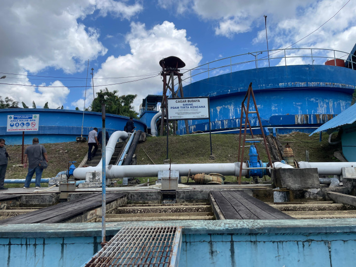 Sungai Mahakam Mulai Asin Akibat Kemarau; 5 IPA Samarinda Stop Beroperasi