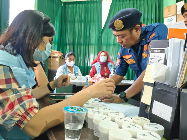 Tak Mau Lagi Dicap Sarang Narkoba, Disdamkartan Bontang Rutin Gelar Tes Urin 2 Bulan Sekali