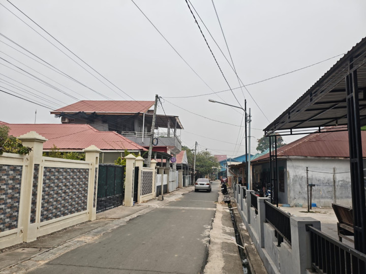Bontang Dikepung Kabut Asap Sejak Pagi, Udara Mengandung Debu