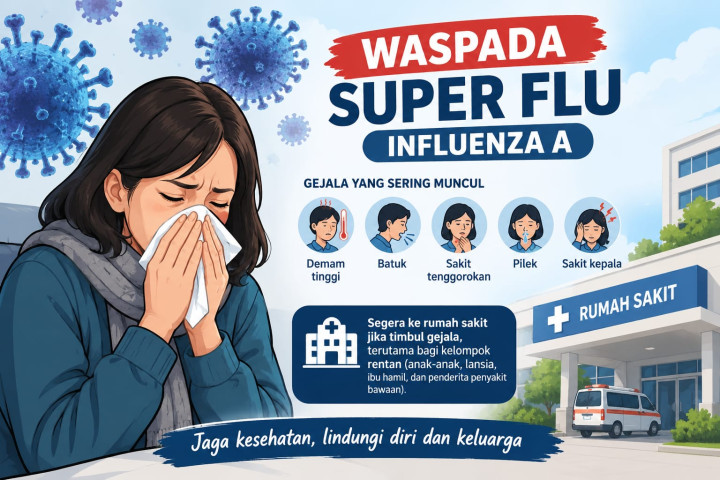 Dinkes Bontang Imbau Warga Waspadai Superflu Mulai Merebak; Gejala Begini Segera ke RS