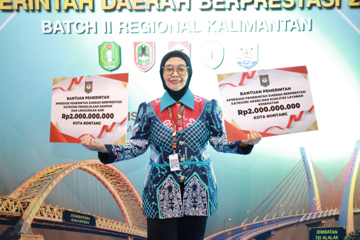 Pemkot Bontang Kantongi Rp4 Miliar Usai Sabet Dua Penghargaan Terbaik se-Kalimantan