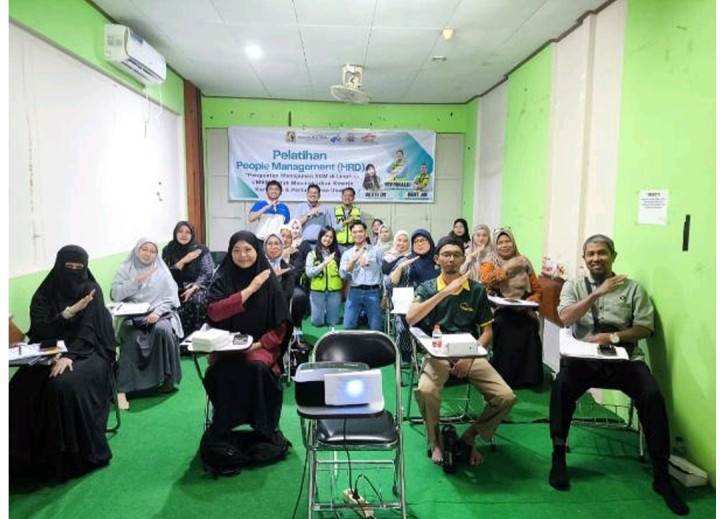 PAMA INDO-YBDA Bekali Pelaku UMKM Bontang dengan Pelatihan Manajemen SDM