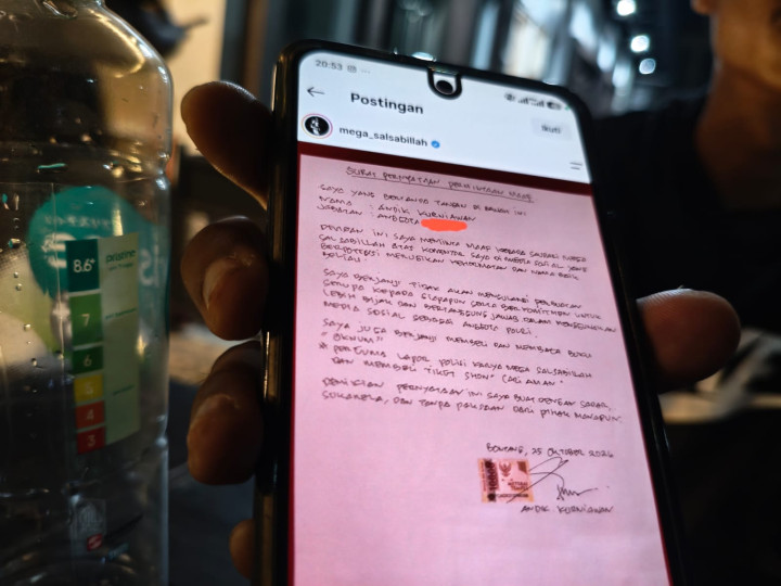 Personel Polres Bontang Minta Maaf kepada Komika Mega Salsabilah atas Perundungan di Medsos